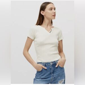 BDG Urban Outfitters Faith Henley Top